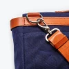 Waxed Canvas Messenger Bag - Gambar 2