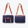 Waxed Canvas Messenger Bag - Gambar 3