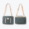 Waxed Canvas Messenger Bag - Gambar 3