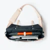 Waxed Canvas Messenger Bag - Gambar 4